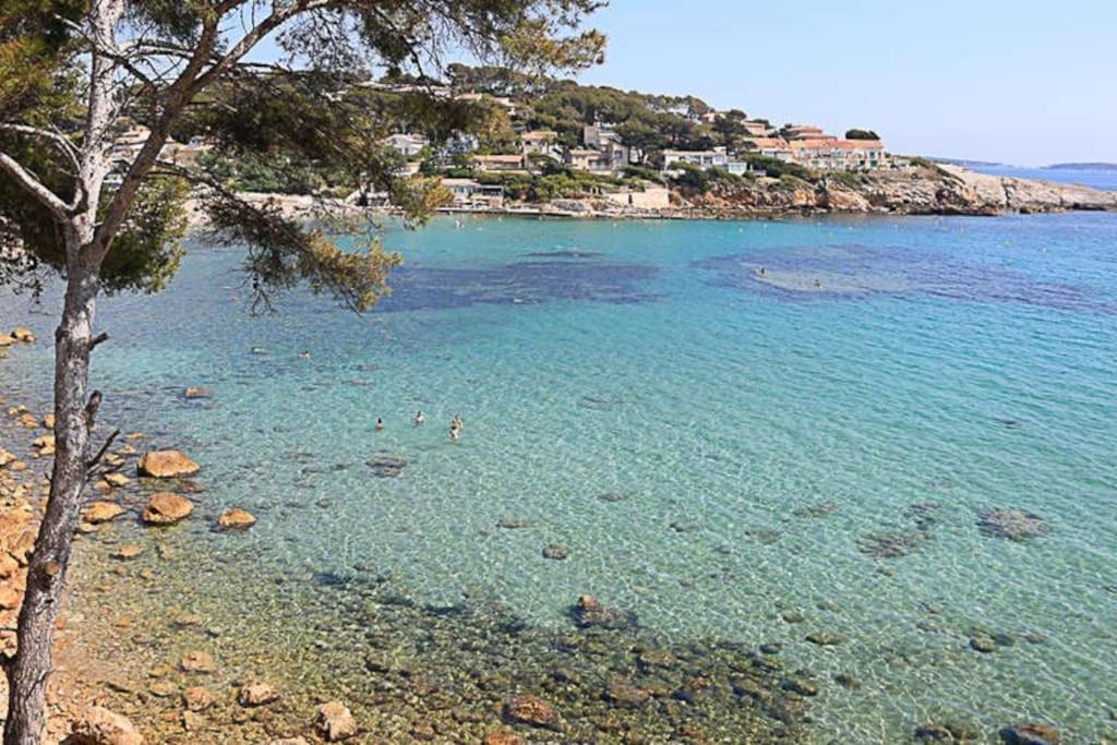 Emplacement Ideal, Vue Mer, Parking Offert Sanary-sur-Mer Kültér fotó